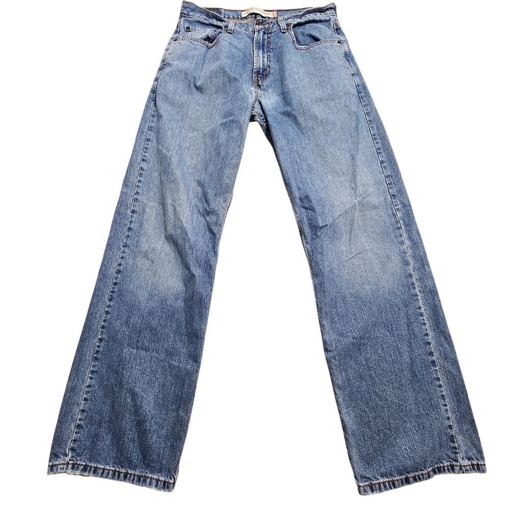 Levi's 569 Loose Straight Jeans Mens 30x32 Blue Medium Wash Denim Vintage Y2K